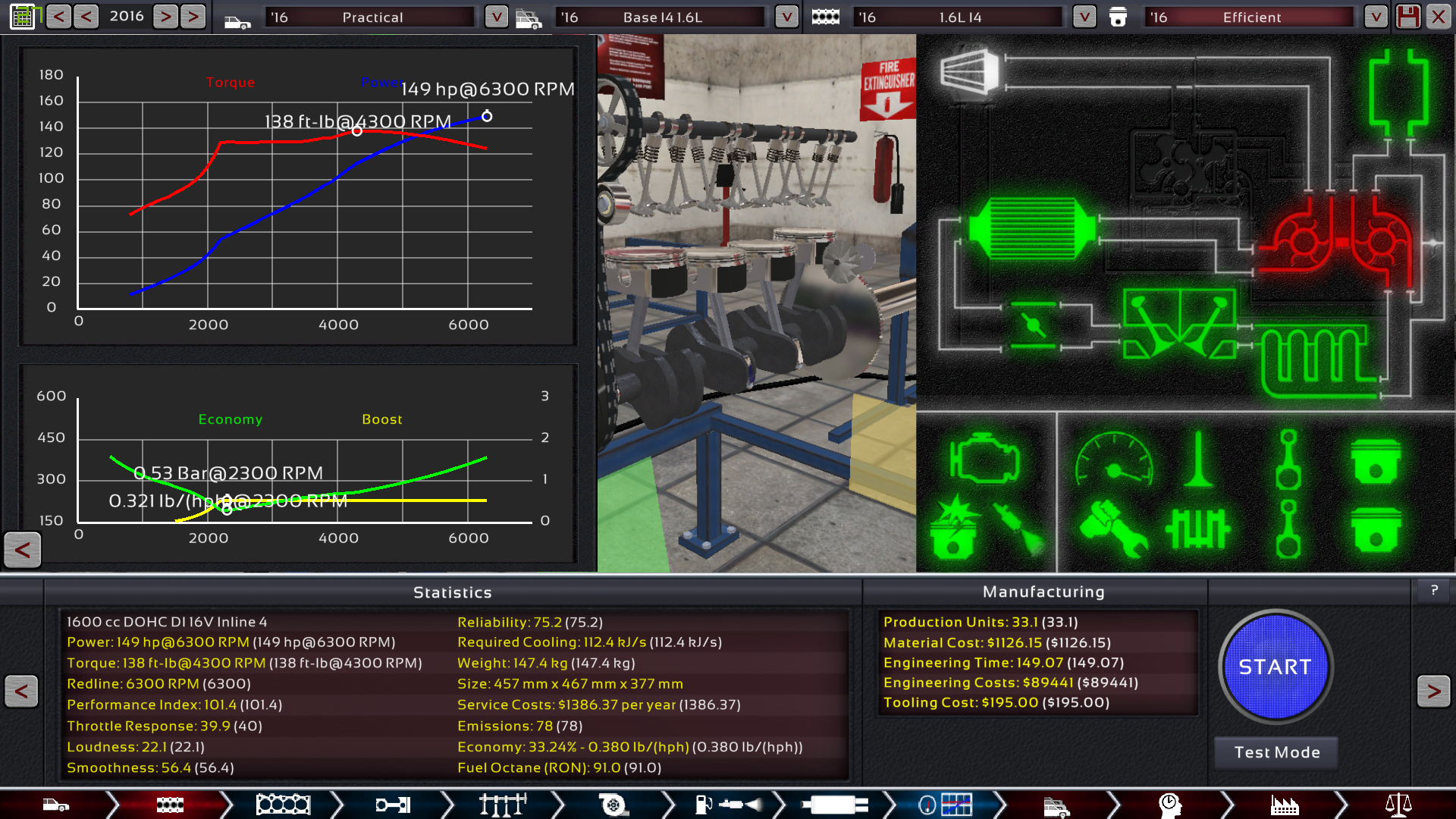 How is the 'engine' modifier calculated? I4 vs. I6 engine - General ...